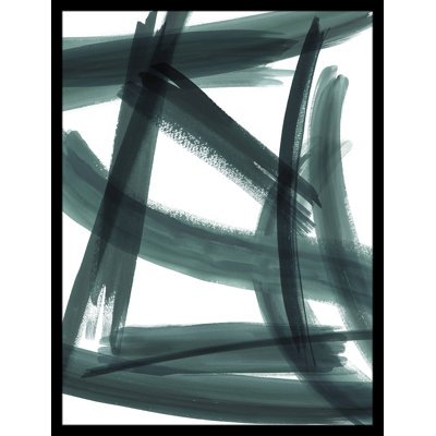 " Shoots And Ladders Green " by Studio NYC Design Painting Print