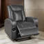Fauteuil inclinable électrique standard en cuir végétalien Demetrial