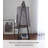 Yamazaki Home Tower Freestanding Coat Hanger Clothes Rack With Shelf, 55" - Steel-58819557