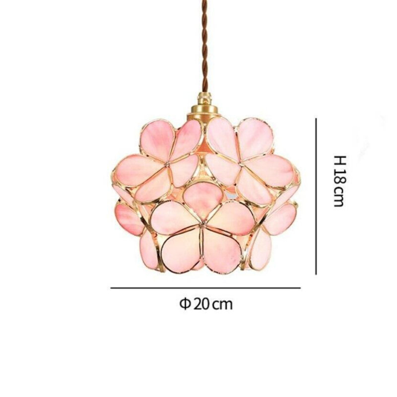 Ouellette 1 - Light Chandelier, Pink
