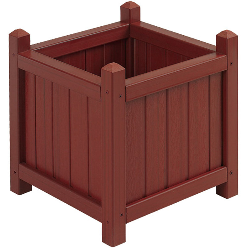 Elevated Planter, Mahogany
