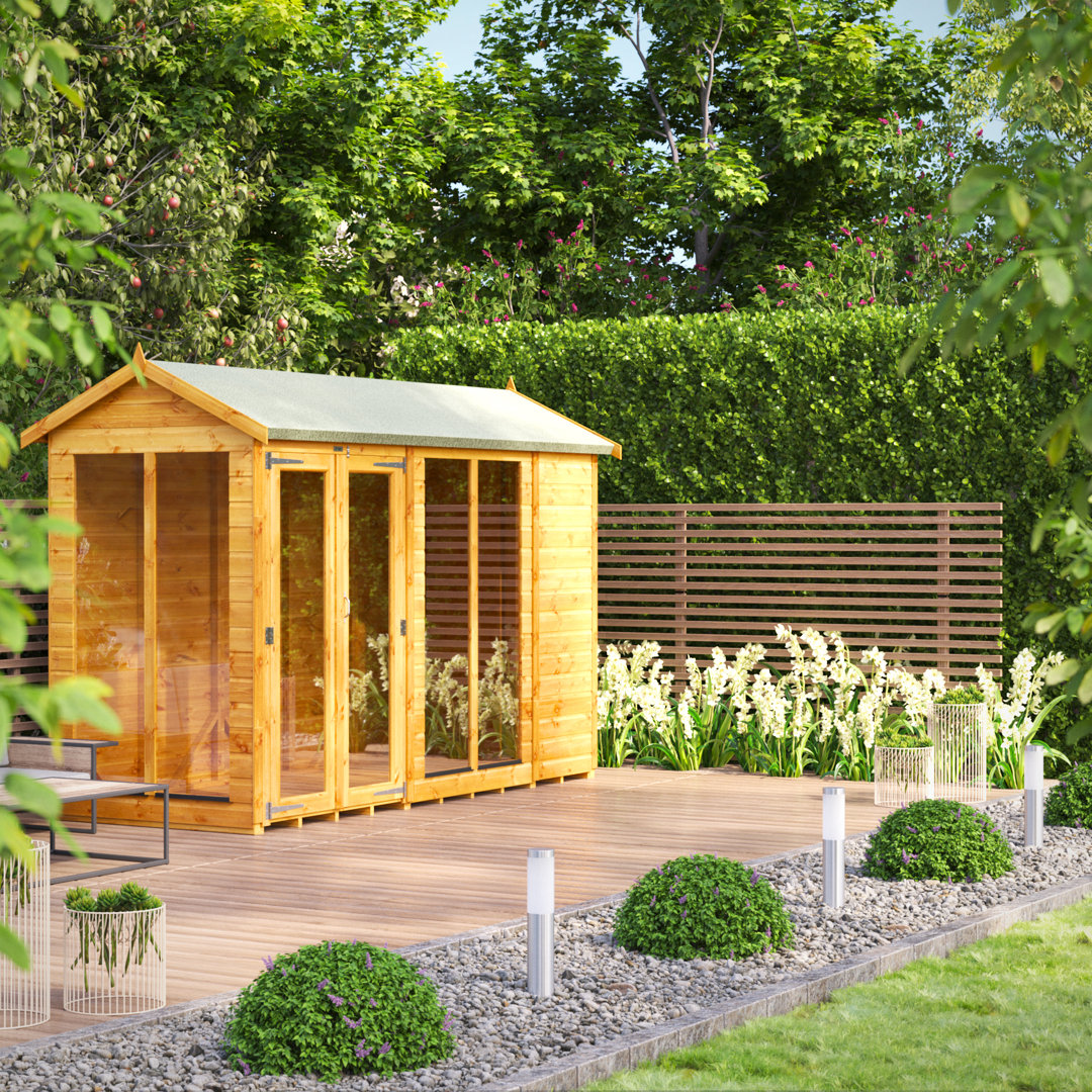 Powersheds Power Sheds 10 X 4Ft Double Door Apex Traditional Summerhouse - Image 4