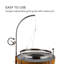 Round Steel Wood Burning Smokeless Fire Pit