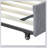 Daybed with Two Drawers Upholstered Sofa Bed