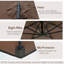 Harveyville 295cm Cantilever Parasol-882102607