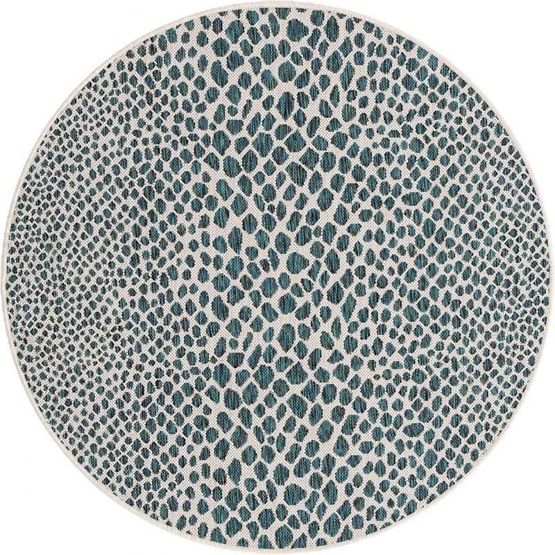 Tapis d'extérieur Destiny, Rond 4 pi