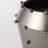 Small Champagne Metal W/Studs Vase-114208654-114208656