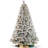 Frosted Prelit Artificial Christmas Tree-104246802
