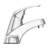 Single Hole Bathroom Faucet with Drain Assembly