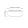 Oxbrooke Ceramic Flush Mounted Sconce