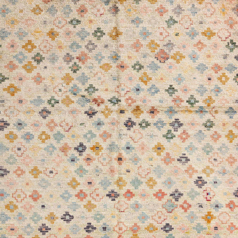 Abstract Indoor Rug, Square 5'