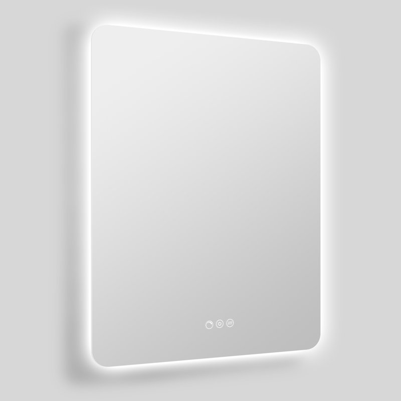Streamline Rectangular Frameless LED Bathroom Vanity Mirror with Defogger, Dimmability, Color Temperature Change