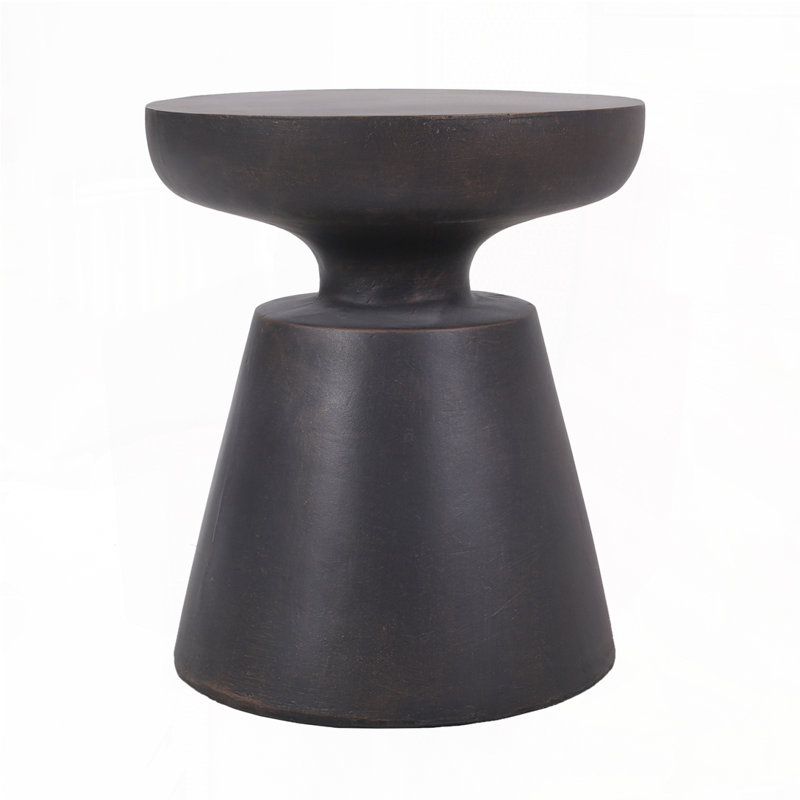 Outdoor Lightweight Concrete Side Table