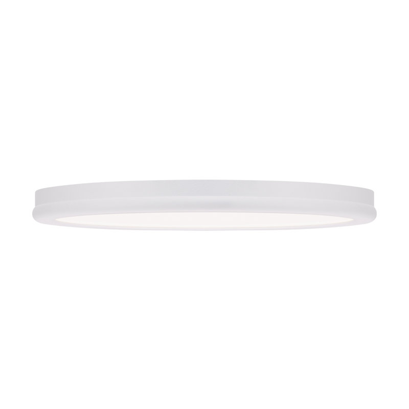 Geos 1 - Light Flush Mount, 0.88" H x 10" W x 10" D, 2700K, White
