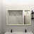 Iron Frame Horizontal Rectangle Mirror-1314280899