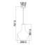Plewak 1 - Light Chrome Teardrop Pendant-25305069-25305072