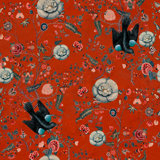 Hippie Spirit Floral Wallpaper Roll