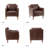 Almetia Vegan Leather Armchair-179773768