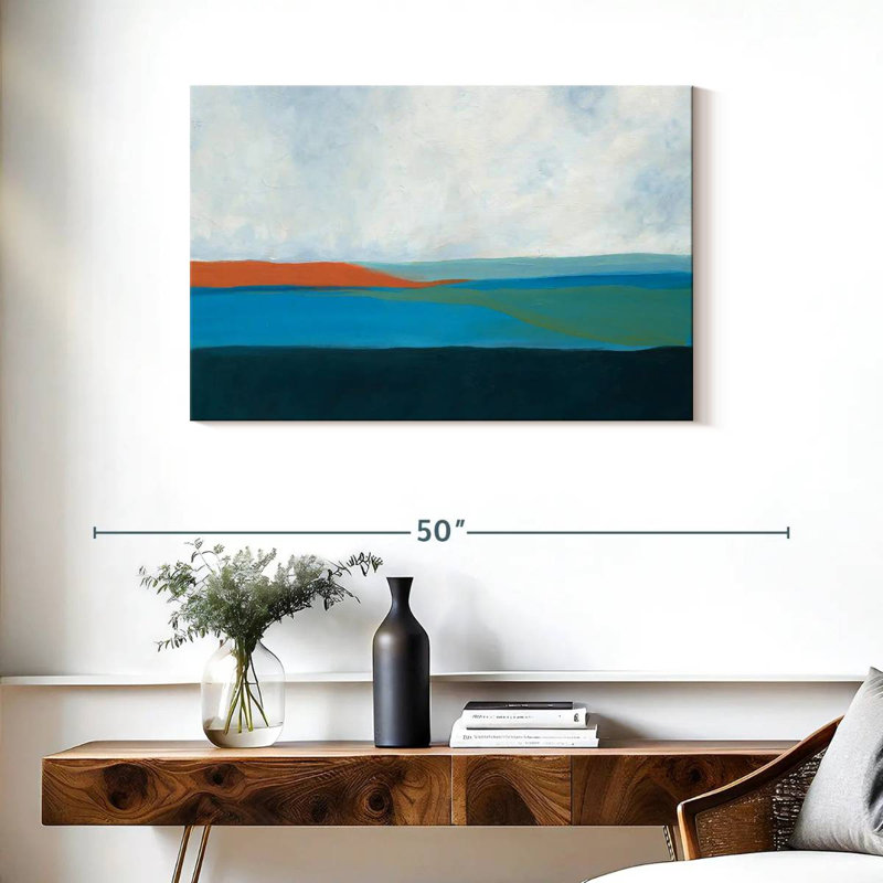 Avery Layered Earth II, 24" H x 36" W