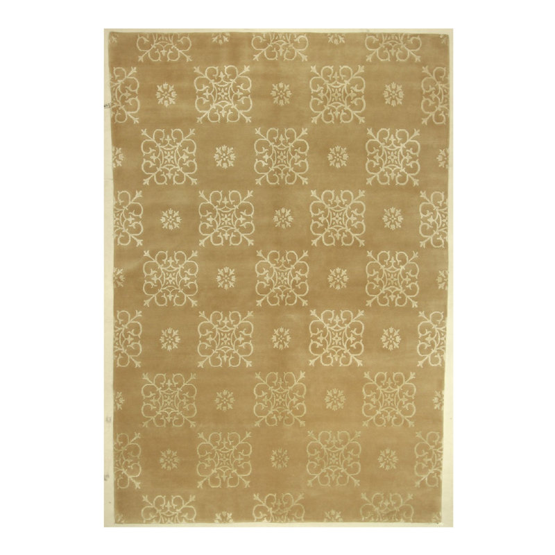 Rectangle 6' X 8'9'' Wool Area Rug