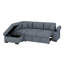 Canapé d'angle modulaire convertible en L-85203596
