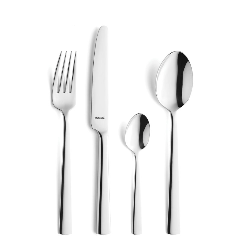 Maumelle Modern 16 Piece Cutlery Set Service for 4