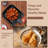Air Fryer with Colour LCD Display Touchscreen with Cooking Window,Broil,Roast,Dehydrate,Bake,Black-99316000