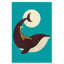The Giraffe And The Whale by Jay Fleck - Wrapped Canvas Print-42153358