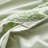 Green Tufted Bedding Duvet Cover Set Soft Botanical Palm Leaf Pattern Bed Set-114499740