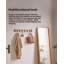 Portemanteau mural réglable en bois massif
