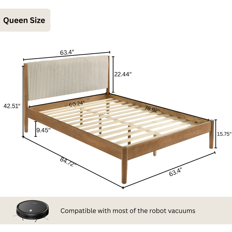 Grand lit plateforme Alvonia, Grand lit 2