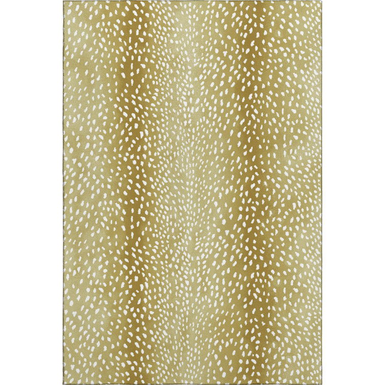 Premium Machine Washable Merilou AMF44 Gilded Rug