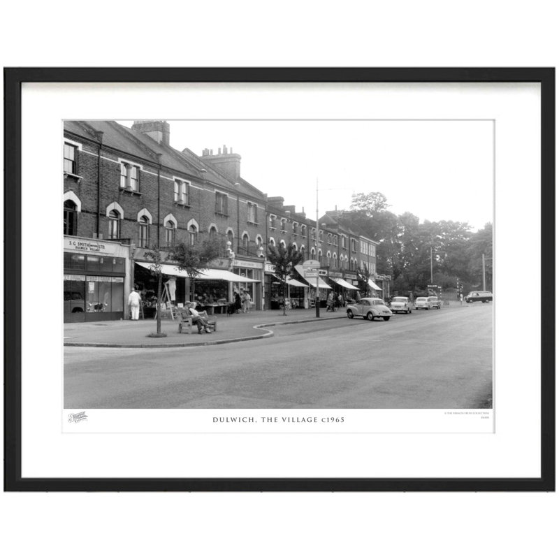 Dulwich, The Village C1965 by Francis Frith - Single Picture Frame Print, 45cm H x 60cm W x 2.3cm D