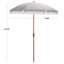 Parasol 6,5 pi Arondell-1675154031