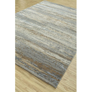 Contemporary One-of-a-Kind Rectangle 9' X 11'11" Wool Area Rug