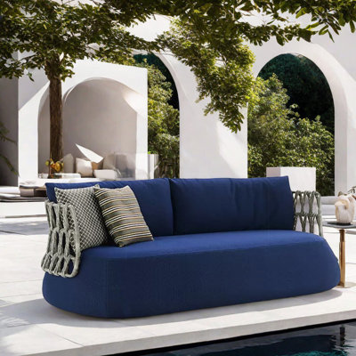 59.06'' Wide Rectangle Loveseat with Cushions