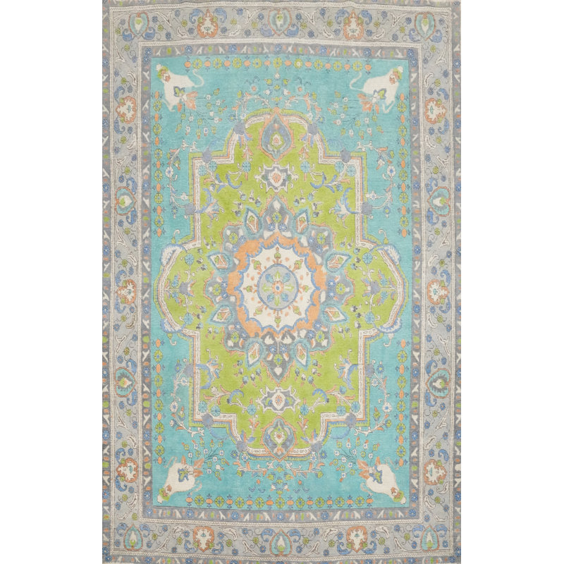 Tapis traditionnel en laine 8 x 11