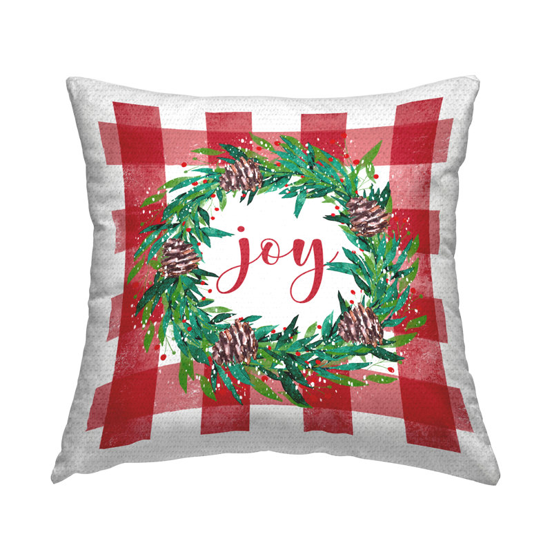 Coussin Holiday Holiday par Elizabeth Tyndall