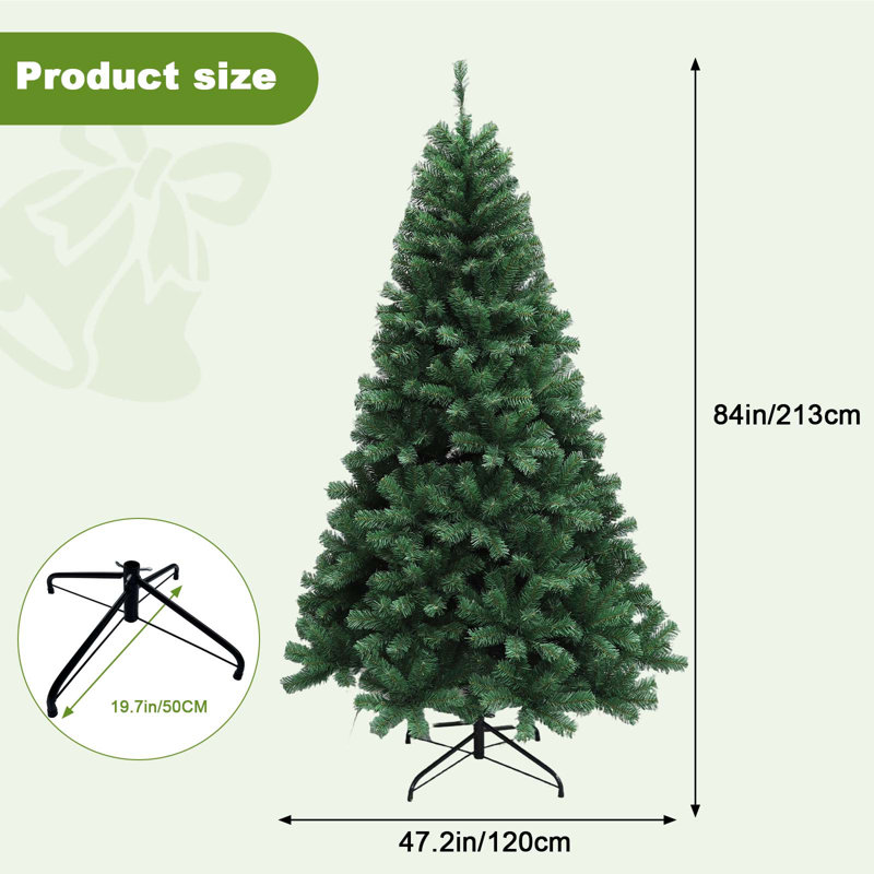 Arbre de Noël pré-éclairé, 7'