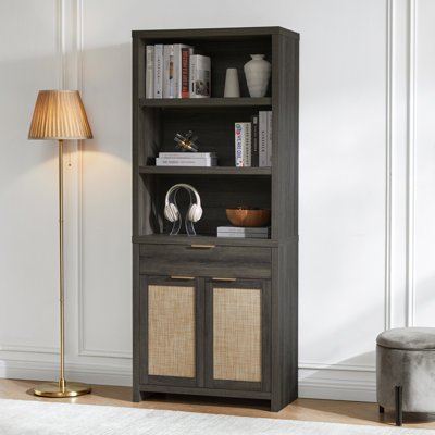 Dearbhaile 73"H Storage Bookcase by Millwood Pines