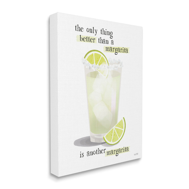 "Une autre phrase de margarita" par House Fenway sur toile, H 30 po x l 24 po