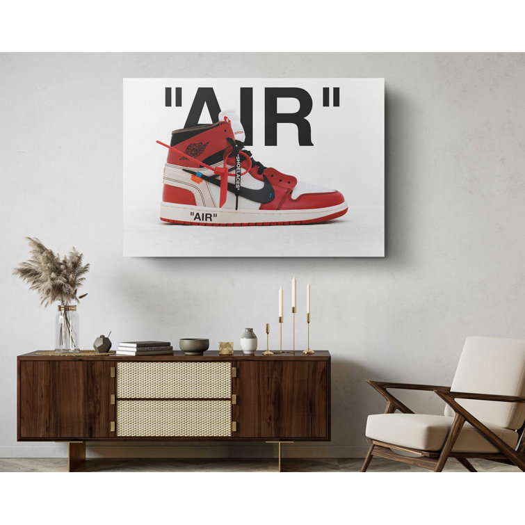 Tableau déco Basket Nike Air Jordan OG Street Art - Tableau Deco