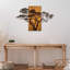 Handmade Wall Decor on Solid Wood