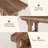 63-Inch Solid Wood Dining Bench