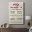 «Most Wonderful» - Toile tendue sur mesure Cavas-1088898714