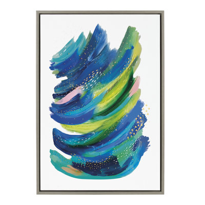«Bright Abstract 2» par Jessi Raulet de Ettavee, reproduction d'art sur toile encadrée