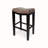 Darvis Upholstered Counter Stool with Solid Wood Frame
