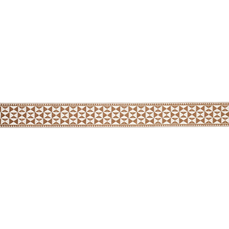 Zulma Embroidered Tape, Sand