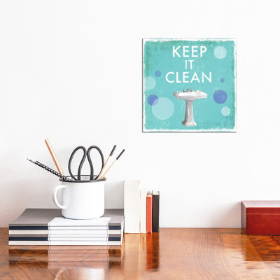 Keep It Clean by Drako Fontaine - Wrapped Canvas Gallery-Wrapped Canvas Giclée