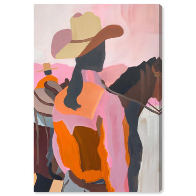 Midwest Dreams Canvas Trendy Cowgirl Art Prints by Art Remedy